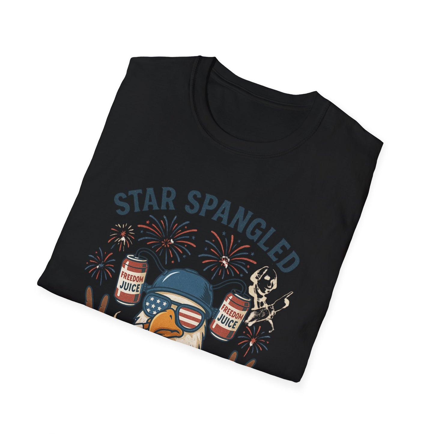 Star Spangled Hammered T Shirt