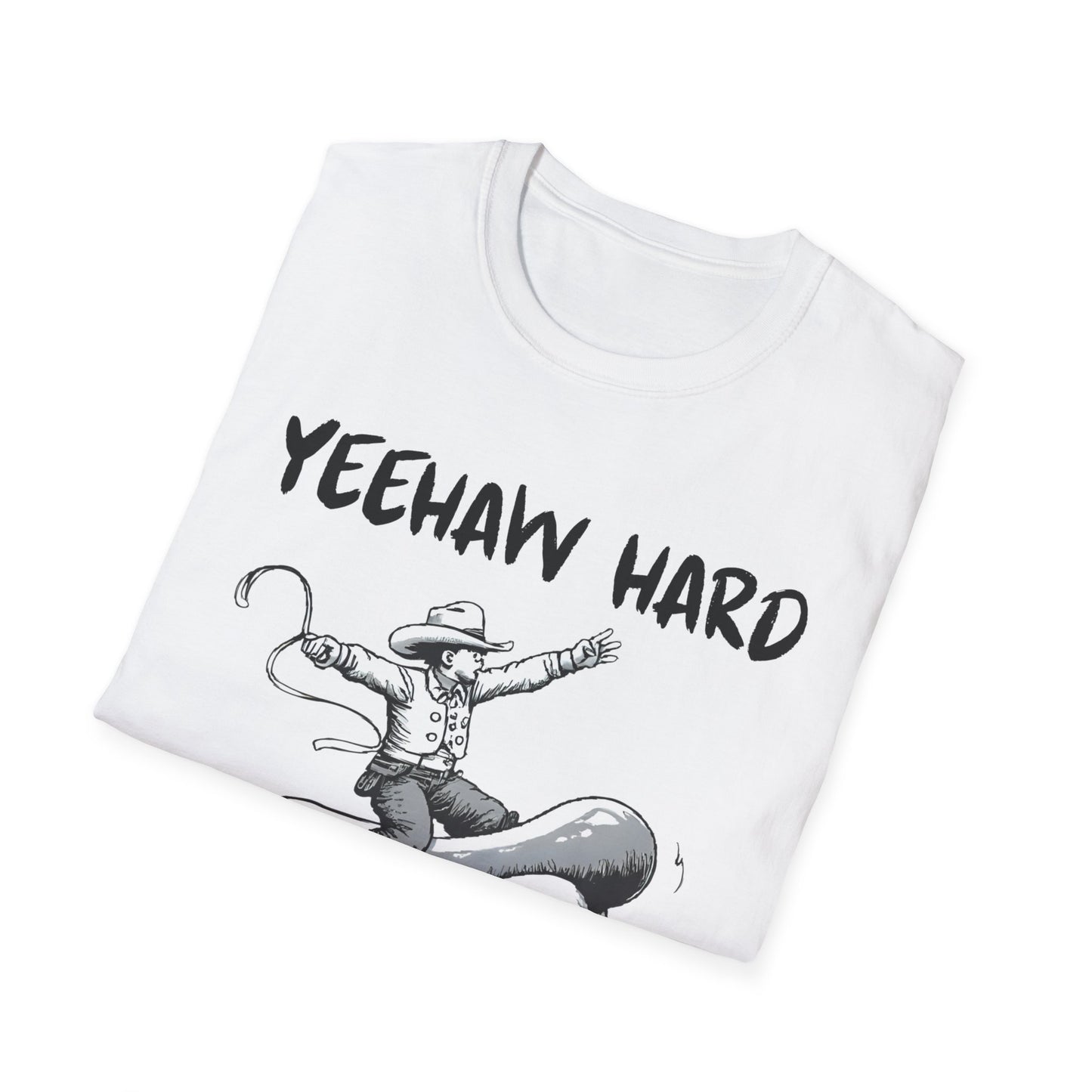 Yeehaw Hard Hot Dog Rodeo T-Shirt