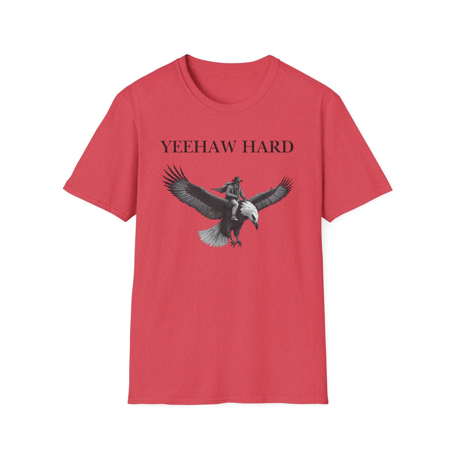 Yeehaw Hard Eagle Rodeo T-Shirt