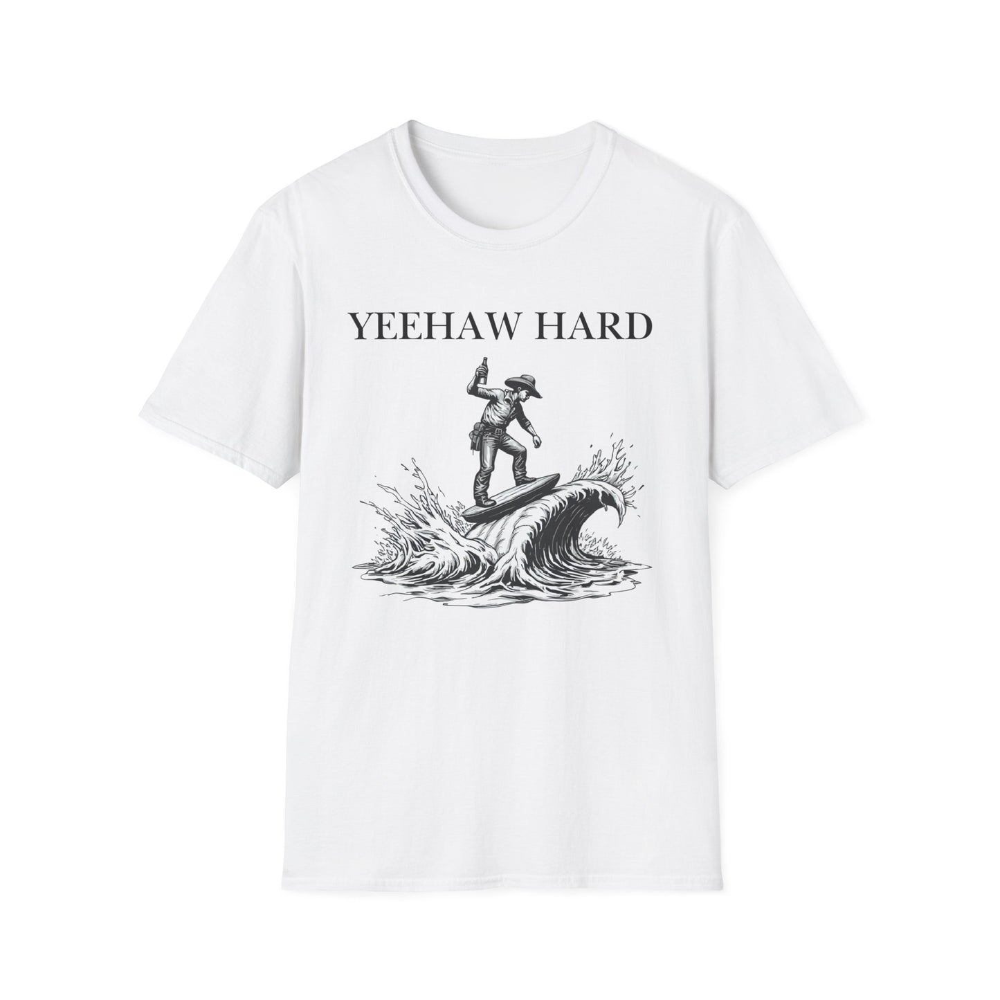 Yeehaw Hard Surfing T-Shirt