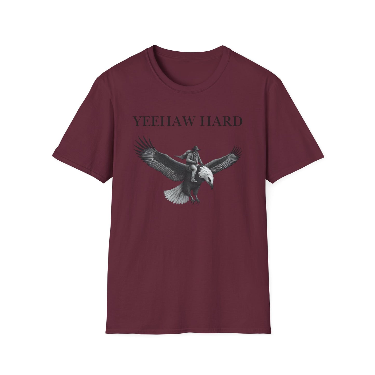 Yeehaw Hard Eagle Rodeo T-Shirt