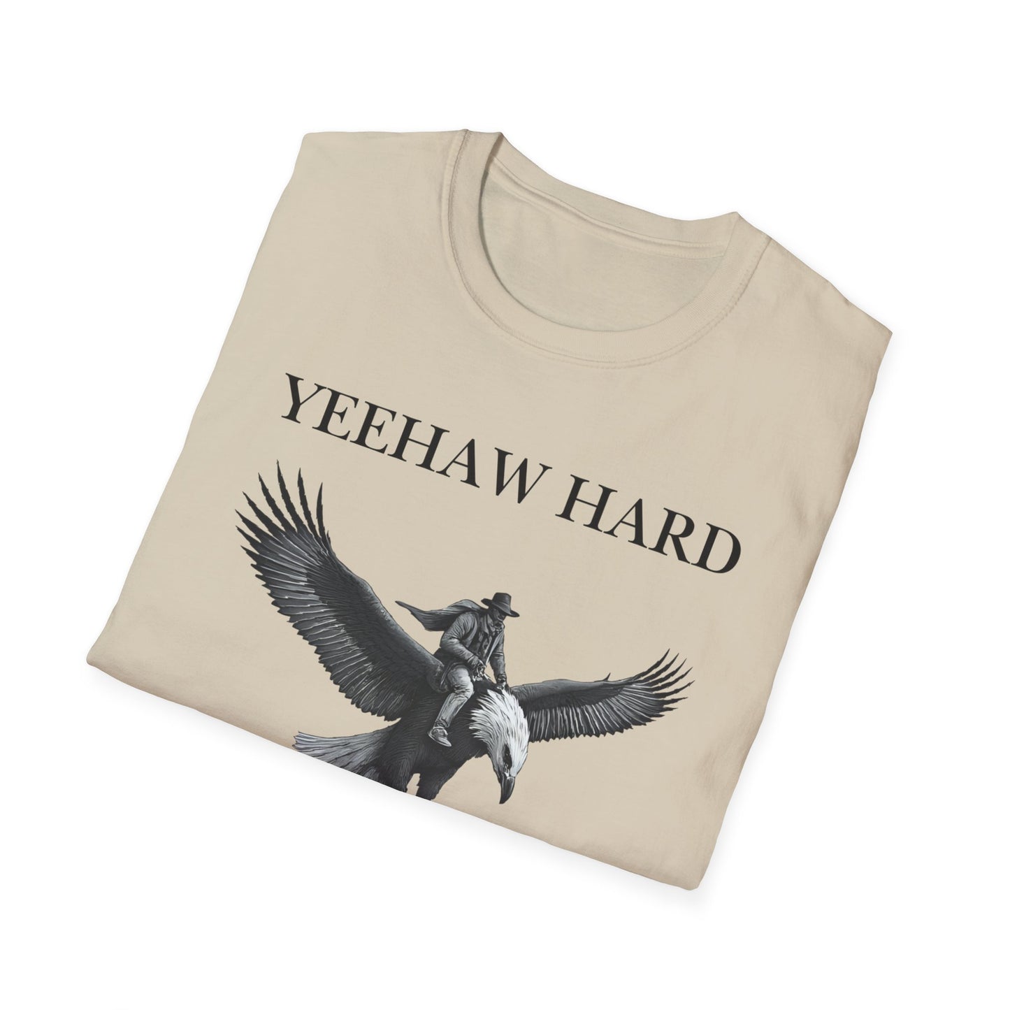 Yeehaw Hard Eagle Rodeo T-Shirt