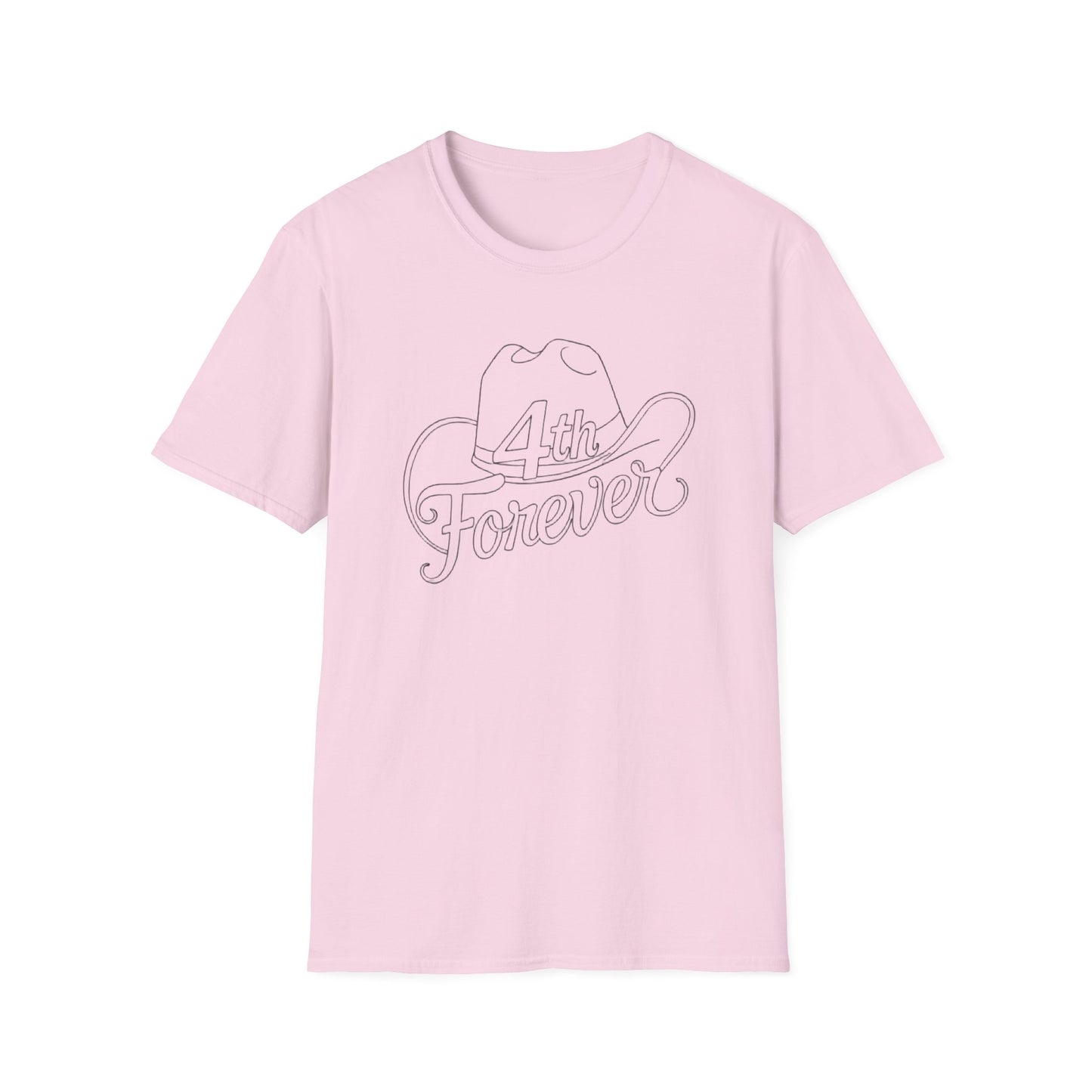 4th Forever Cowboy Hat T-Shirt