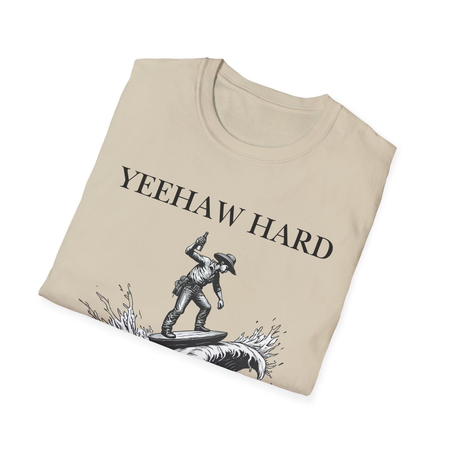 Yeehaw Hard Surfing T-Shirt