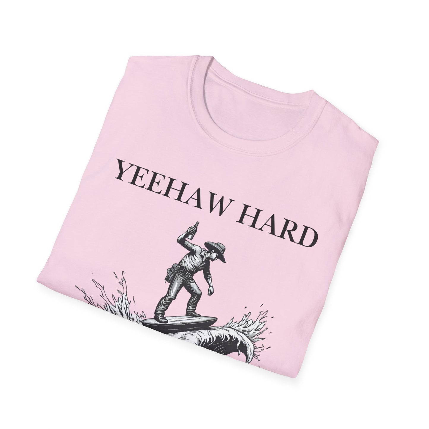Yeehaw Hard Surfing T-Shirt