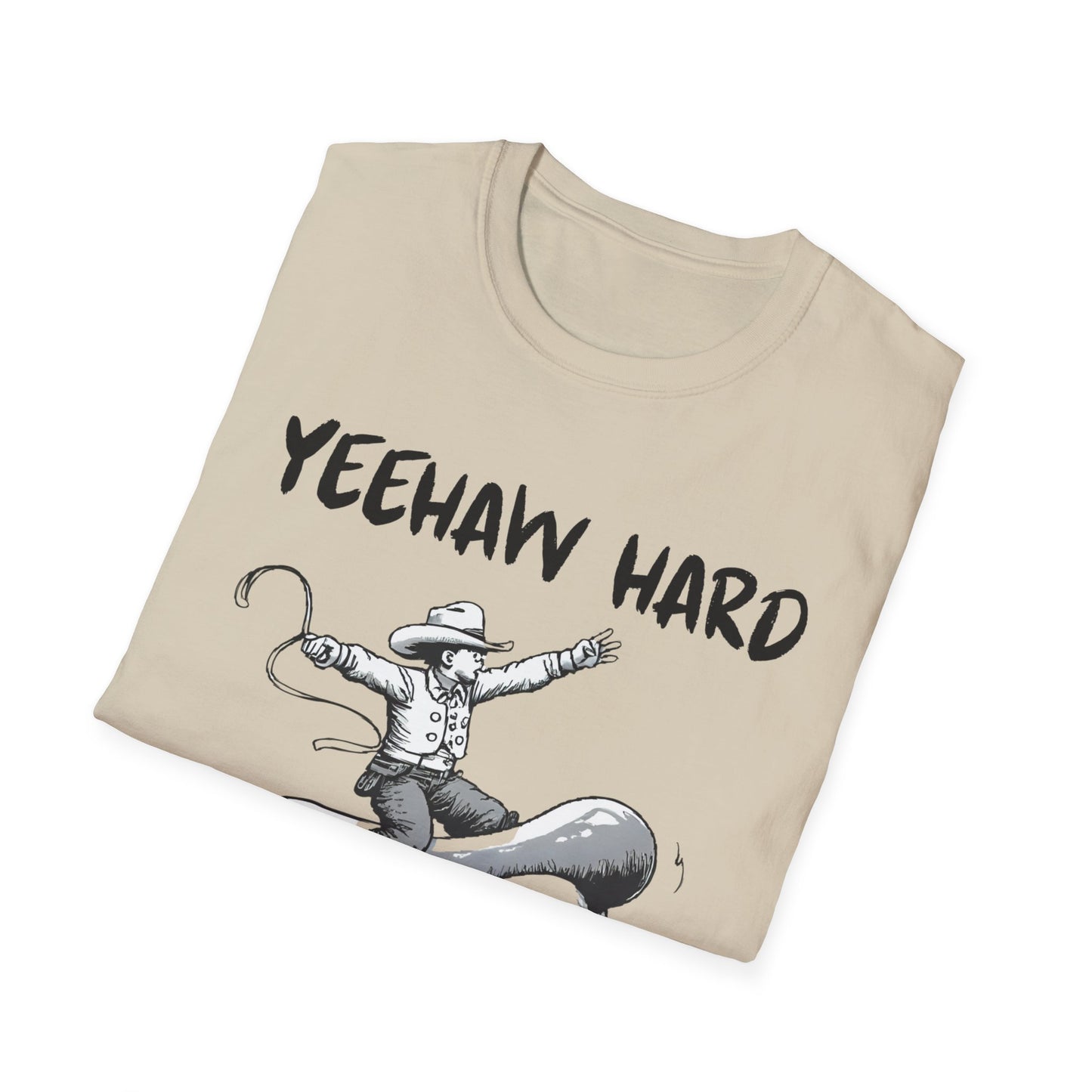 Yeehaw Hard Hot Dog Rodeo T-Shirt
