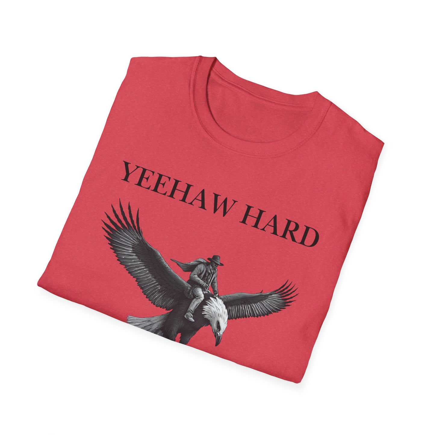 Yeehaw Hard Eagle Rodeo T-Shirt
