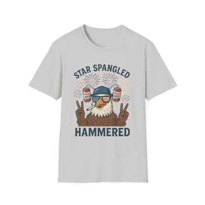 Star Spangled Hammered T Shirt