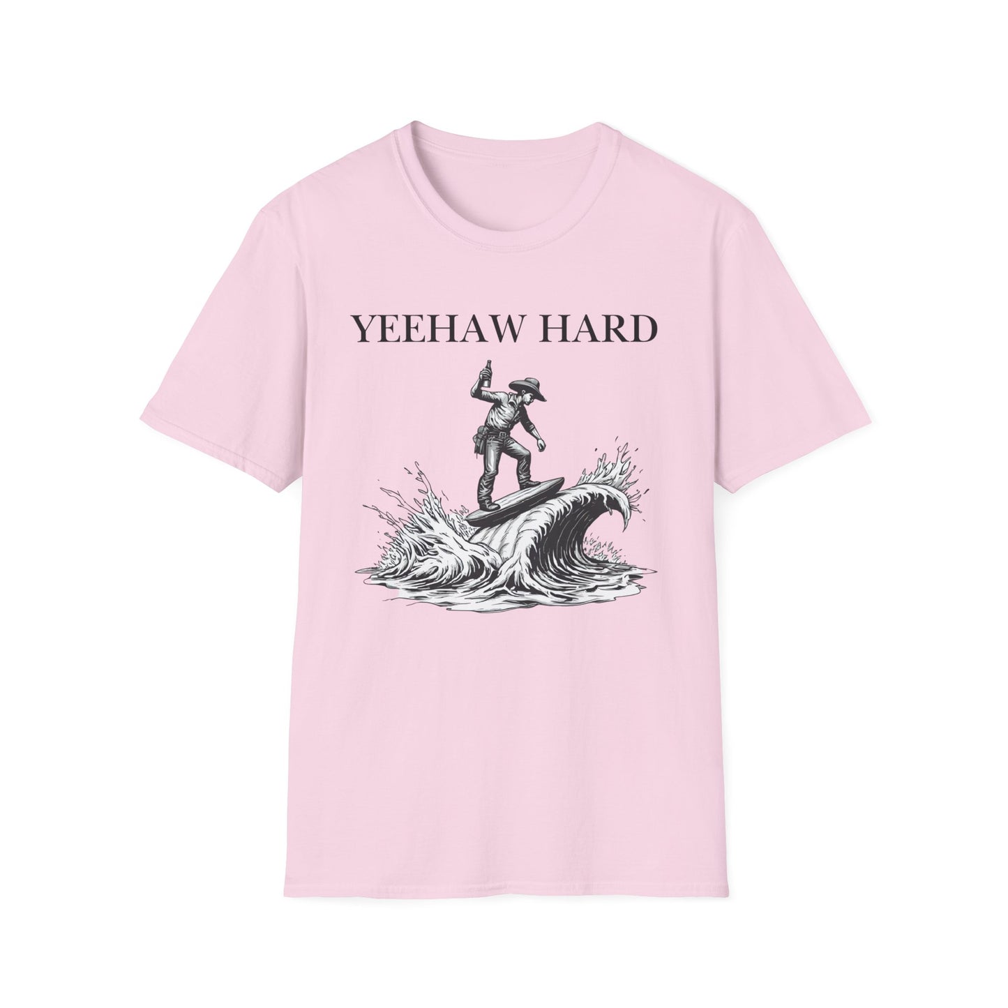 Yeehaw Hard Surfing T-Shirt