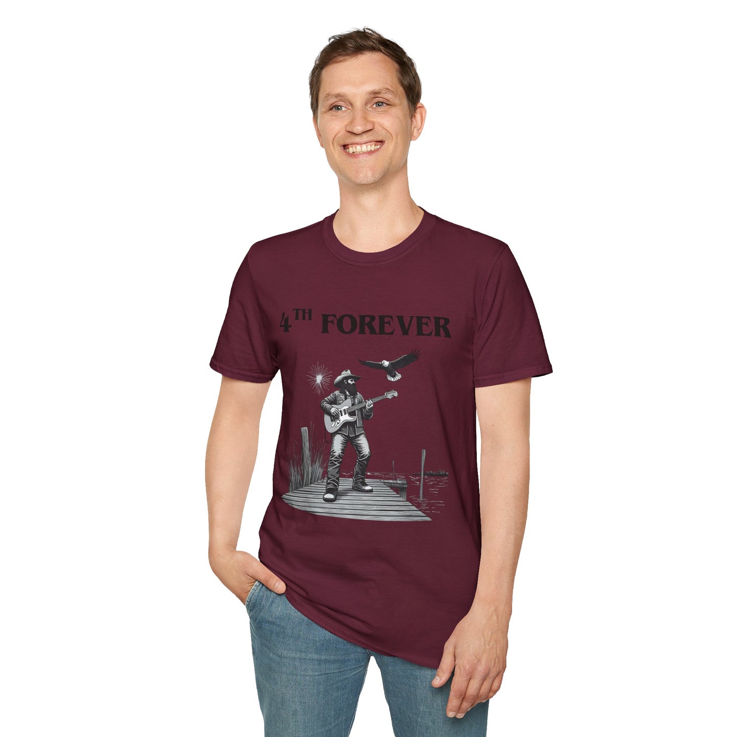 4th Forever Dock Cowboy T Shirt