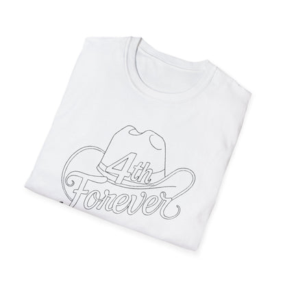 4th Forever Cowboy Hat T-Shirt