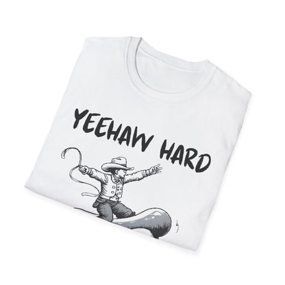 Yeehaw Hard Hot Dog Rodeo T-Shirt