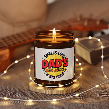 Scented Soy Candle (Multi-Size, Amber Jar)