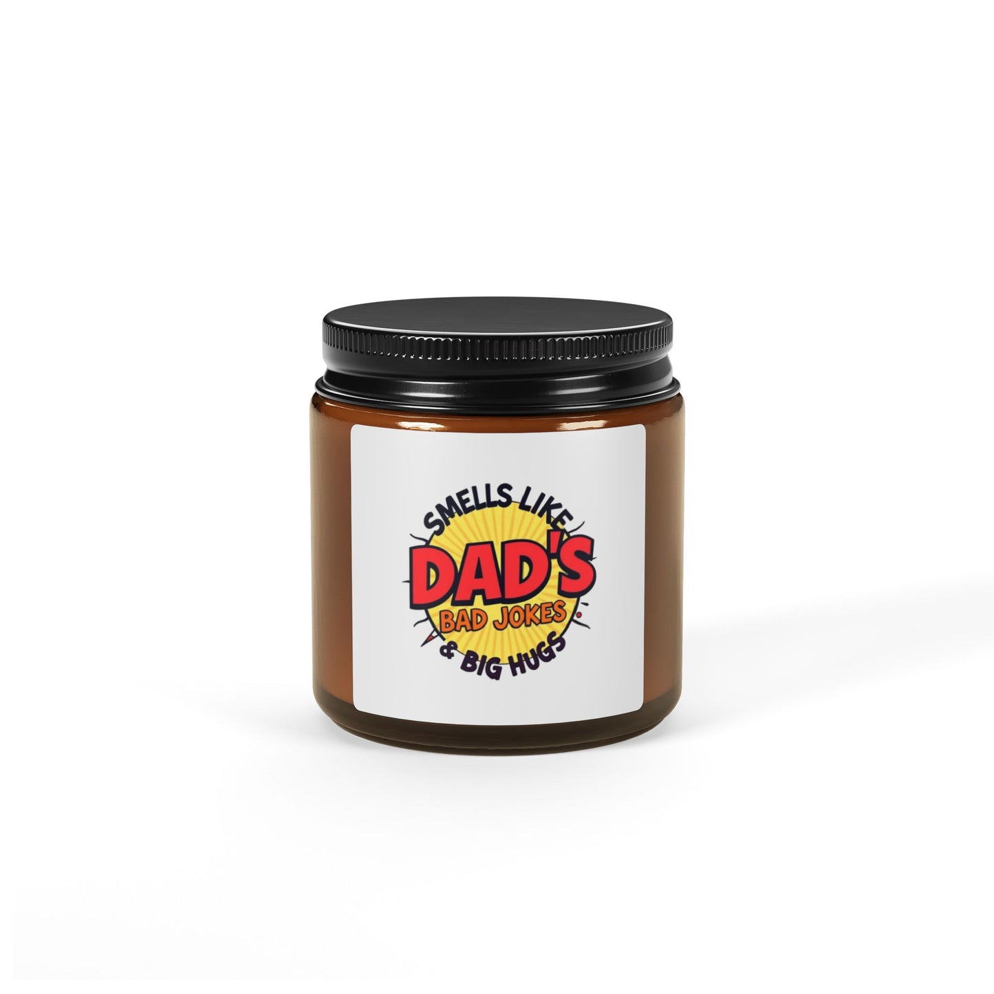Scented Soy Candle (Multi-Size, Amber Jar)