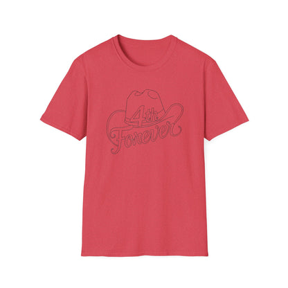 4th Forever Cowboy Hat T-Shirt