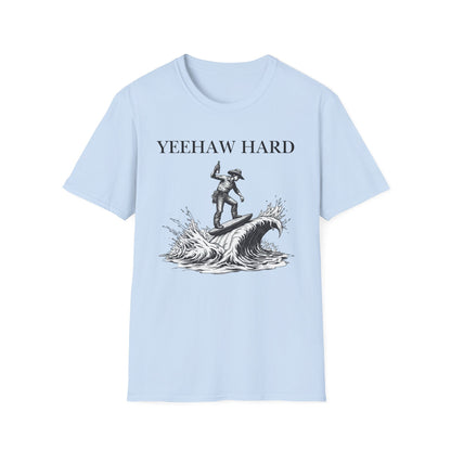 Yeehaw Hard Surfing T-Shirt