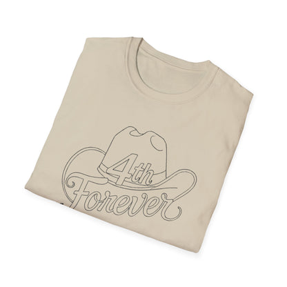 4th Forever Cowboy Hat T-Shirt