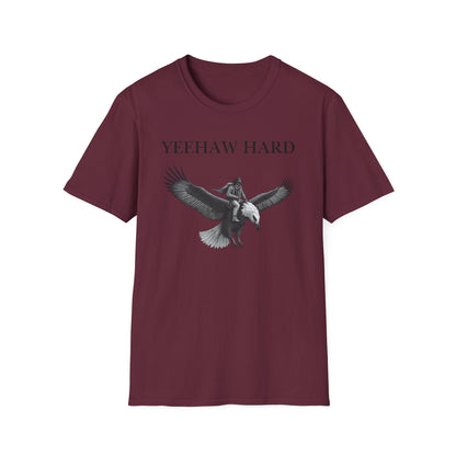 Yeehaw Hard Eagle Rodeo T-Shirt