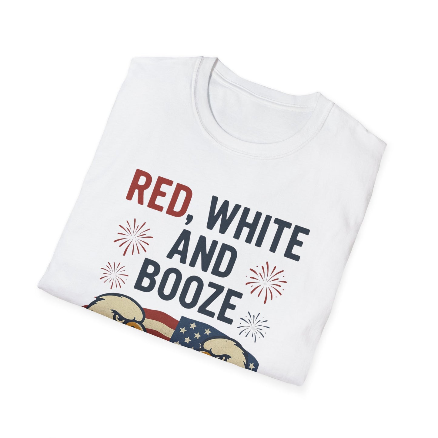 Red, White, and Booze T Shirt