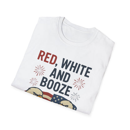 Red, White, and Booze T Shirt