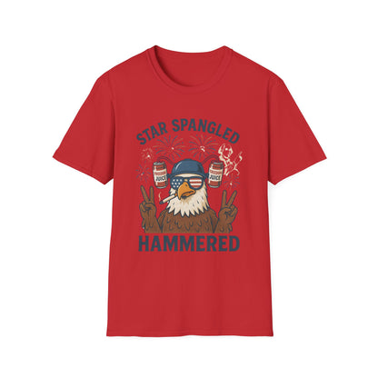 Star Spangled Hammered T Shirt