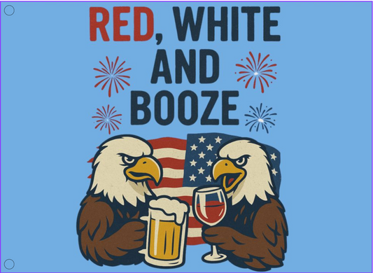 Red, White, and Booze Flag