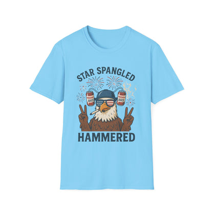 Star Spangled Hammered T Shirt