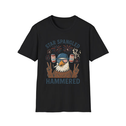 Star Spangled Hammered T Shirt