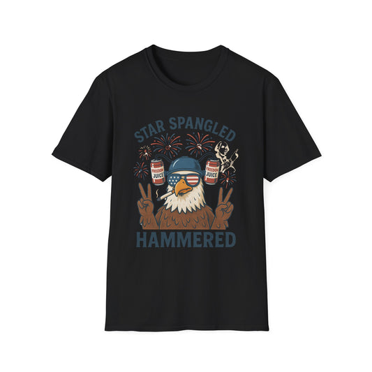 Star Spangled Hammered T Shirt