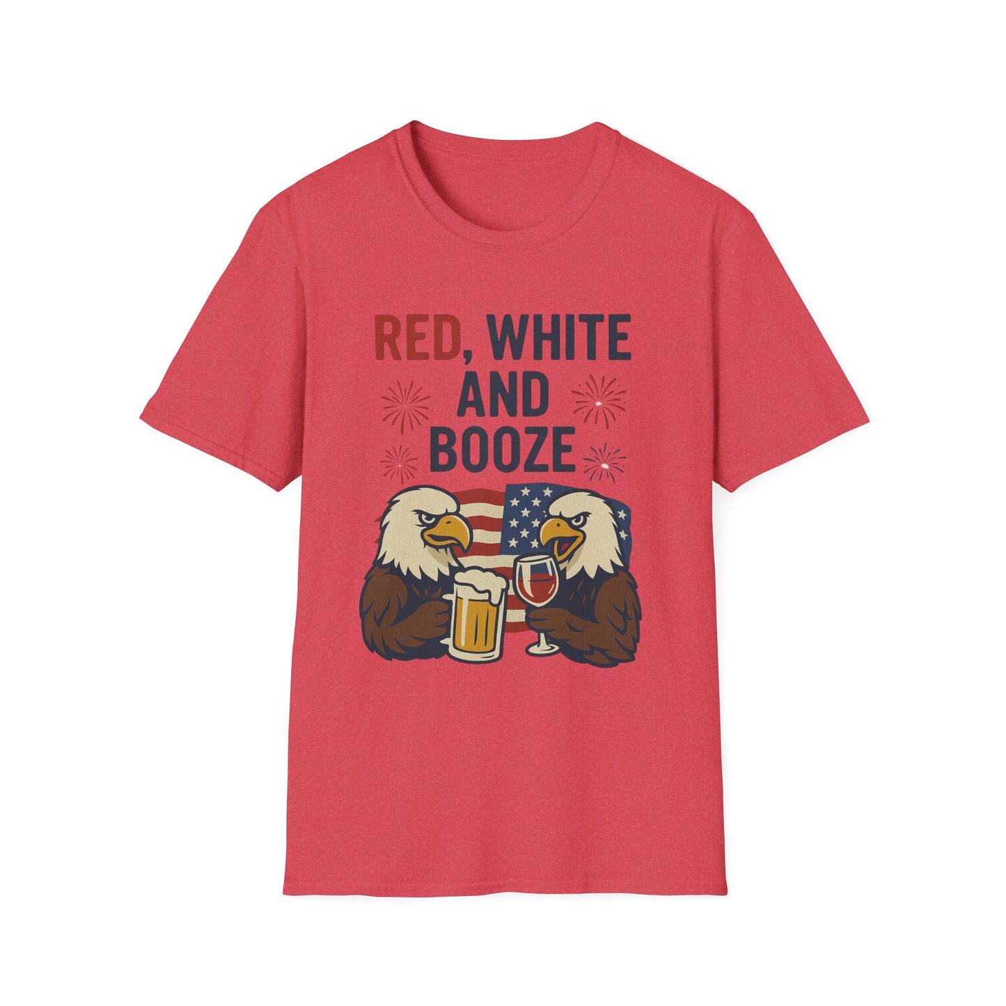 Red, White, and Booze T Shirt