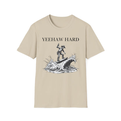 Yeehaw Hard Surfing T-Shirt