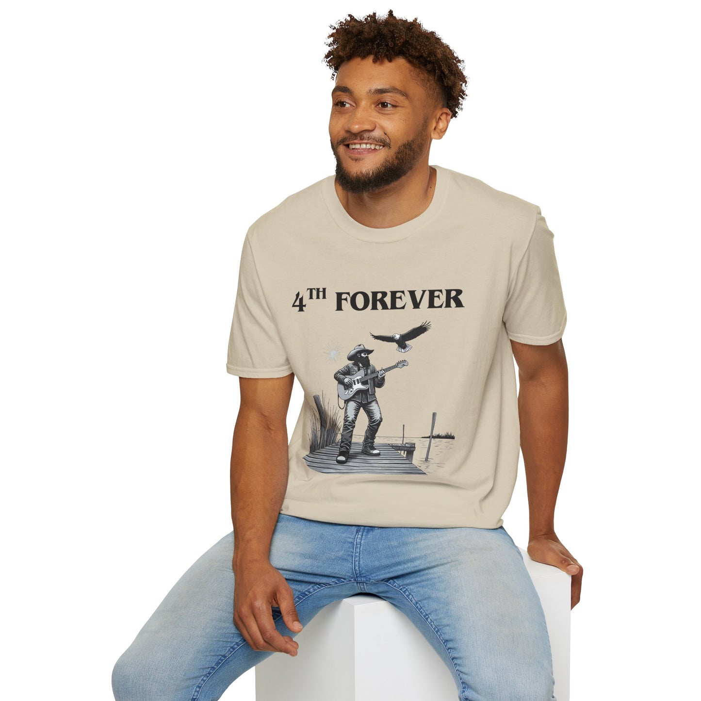 4th Forever Dock Cowboy T Shirt