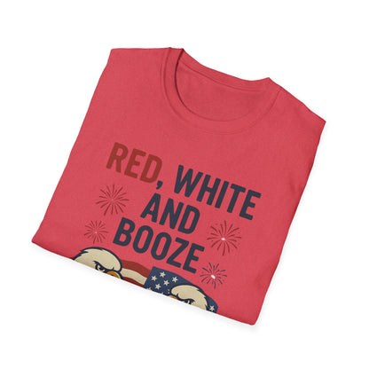 Red, White, and Booze T Shirt
