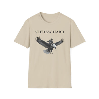 Yeehaw Hard Eagle Rodeo T-Shirt