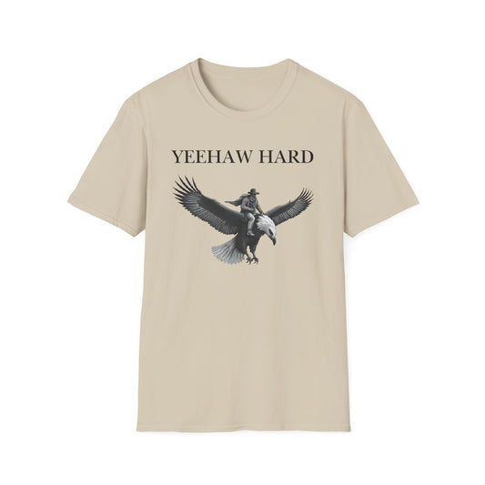 Yeehaw Hard Eagle Rodeo T-Shirt
