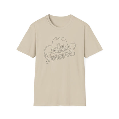 4th Forever Cowboy Hat T-Shirt