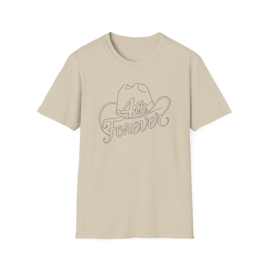4th Forever Cowboy Hat T-Shirt