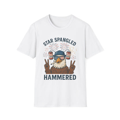 Star Spangled Hammered T Shirt