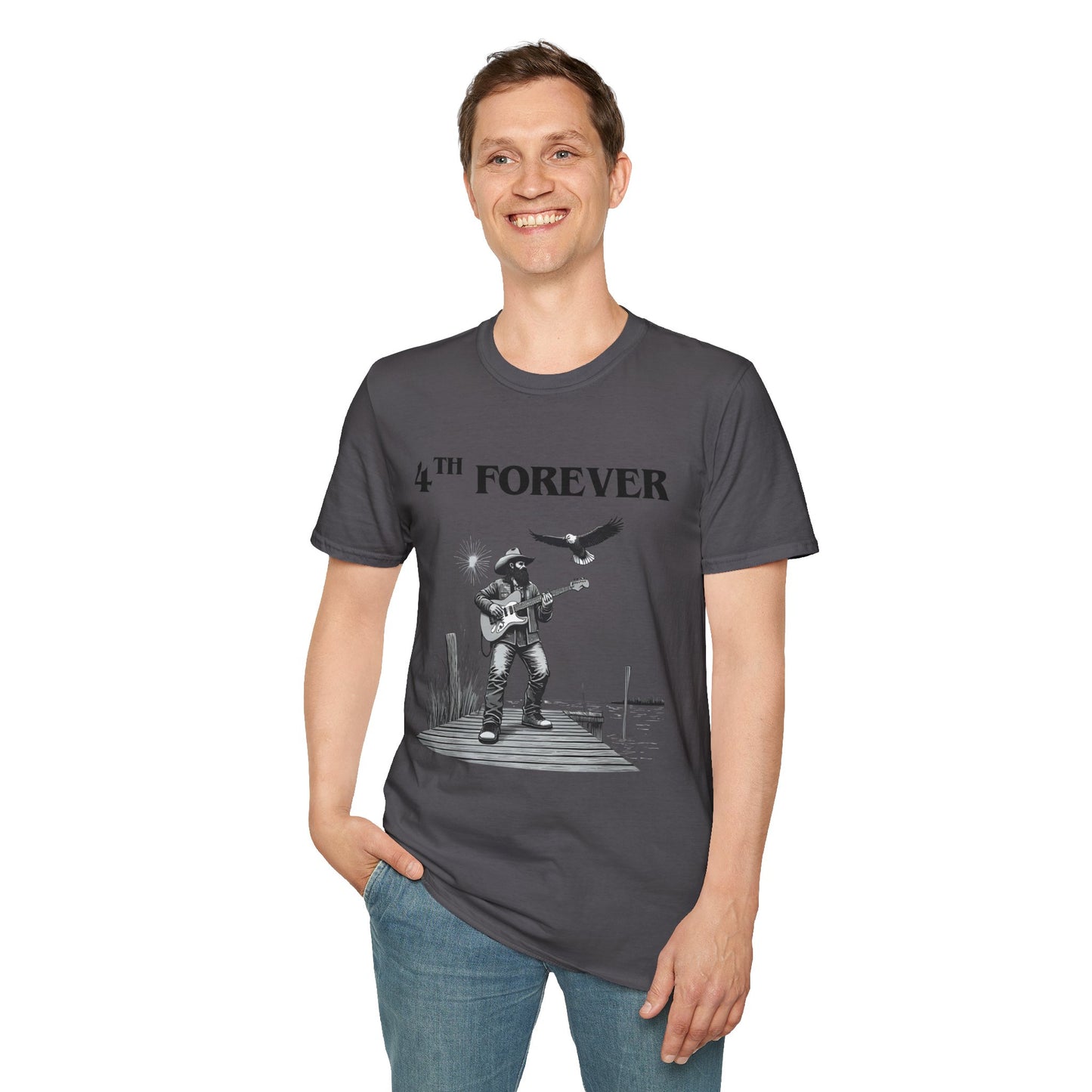 4th Forever Dock Cowboy T Shirt