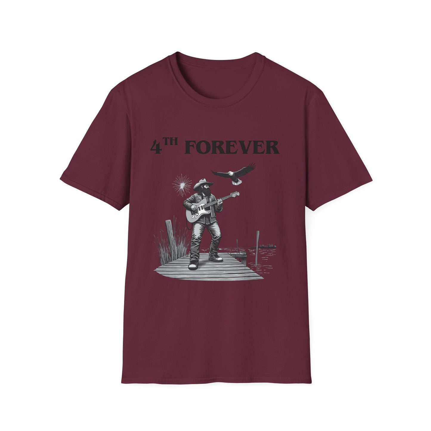 4th Forever Dock Cowboy T Shirt