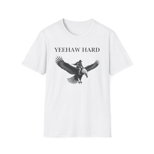 Yeehaw Hard Eagle Rodeo T-Shirt
