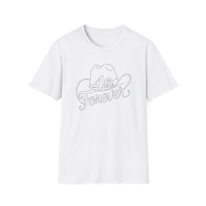 4th Forever Cowboy Hat T-Shirt