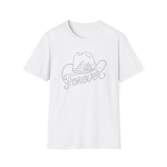 4th Forever Cowboy Hat T-Shirt